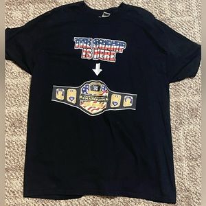 John Cena wwe the champ is here tshirt XL